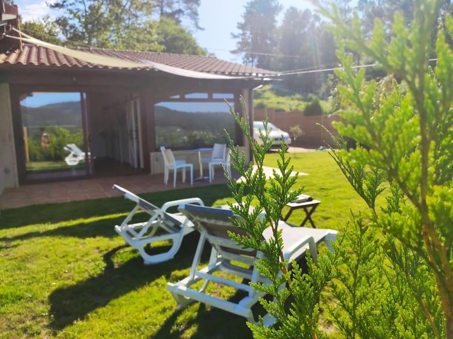 Casa Nueva En Vigo Rural Mos Con Jacuzzi Y Chimenea Para Escapada Romantica Понтеведра Екстериор снимка