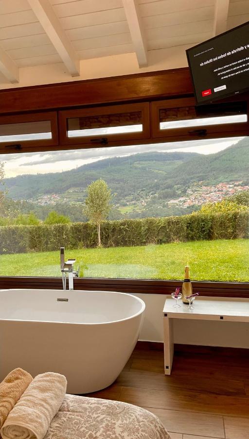 Casa Nueva En Vigo Rural Mos Con Jacuzzi Y Chimenea Para Escapada Romantica Понтеведра Екстериор снимка